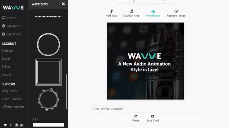 Wavve-Audio-Animation