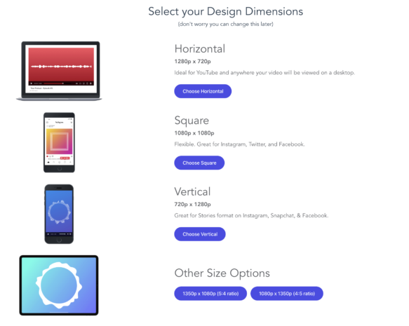 select design dimensions