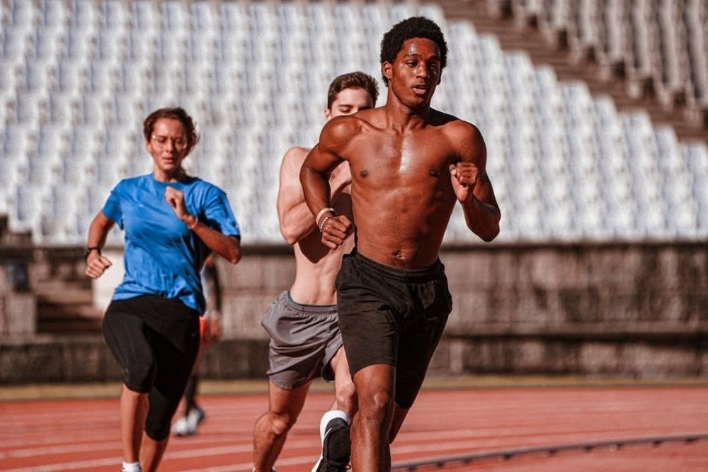 track team running