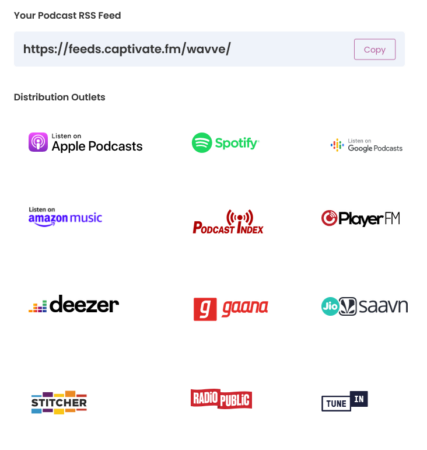 Podcast streaming sites